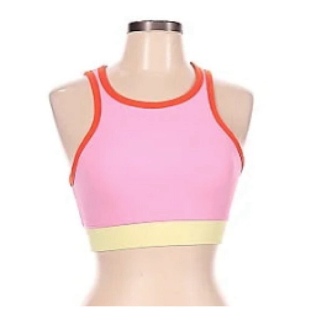 NWOT Wilo color block sports bra